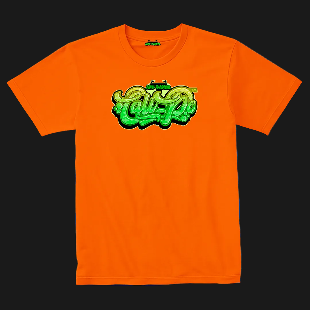 Cali-Po Orange T-Shirt - Master Green