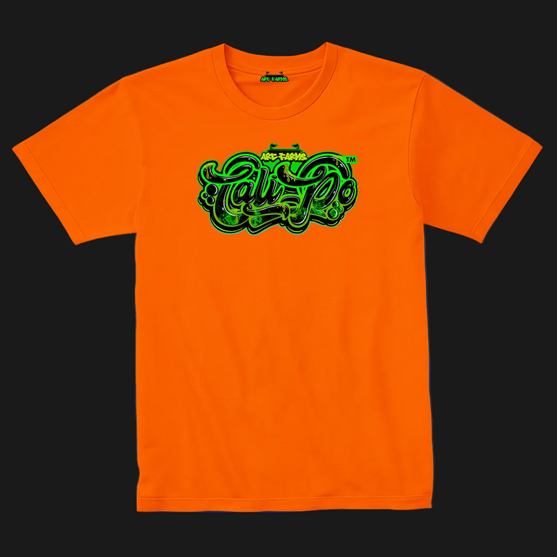 Cali-Po Orange T-Shirt - Green