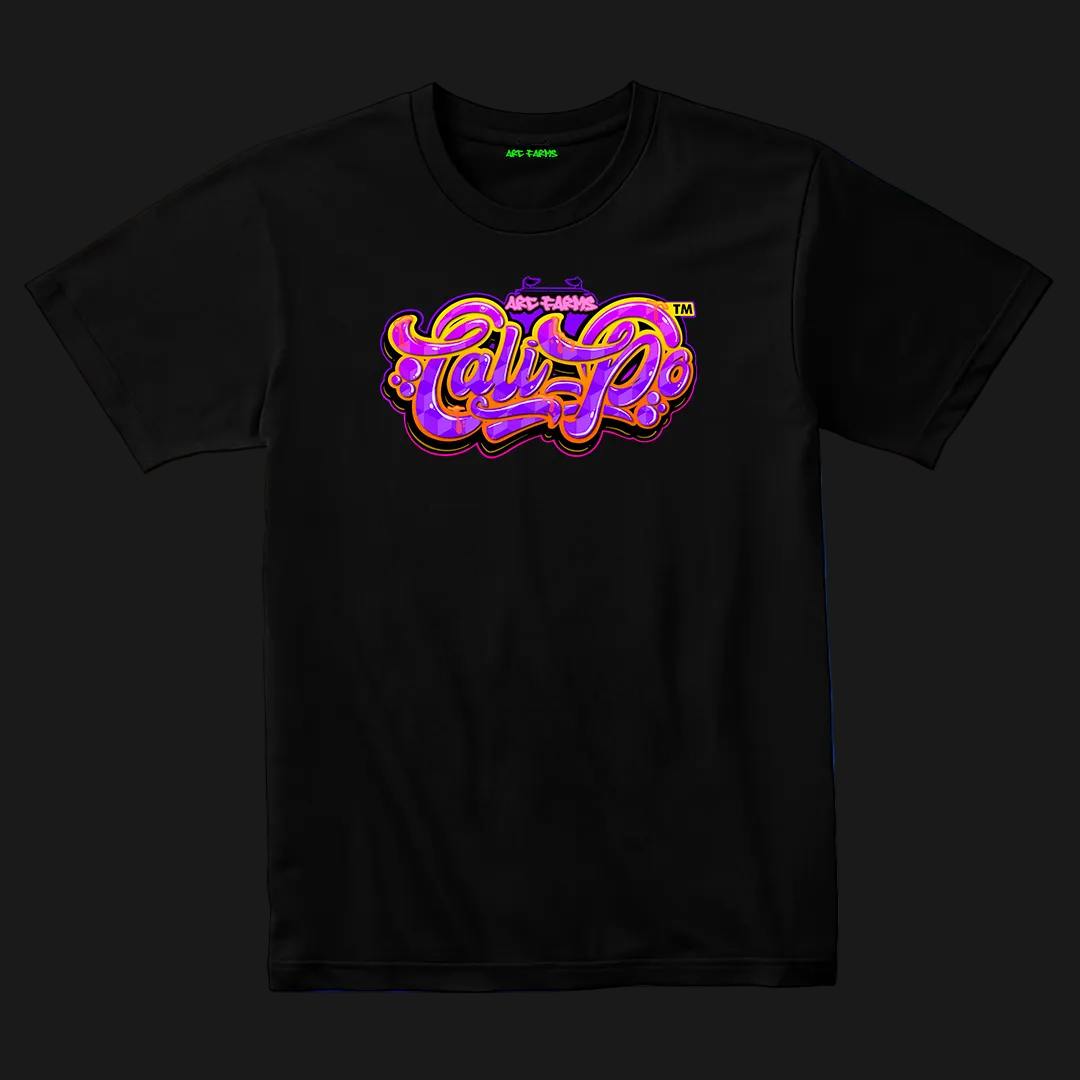 Cali-Po T-Shirt - Purple Orange