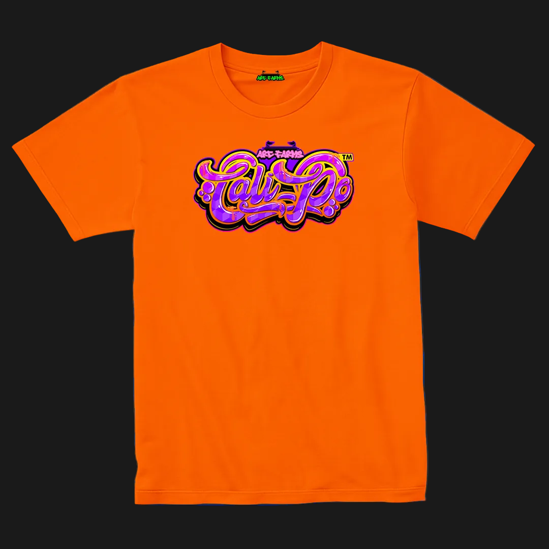 Cali-Po Orange T-Shirt - Purple Orange