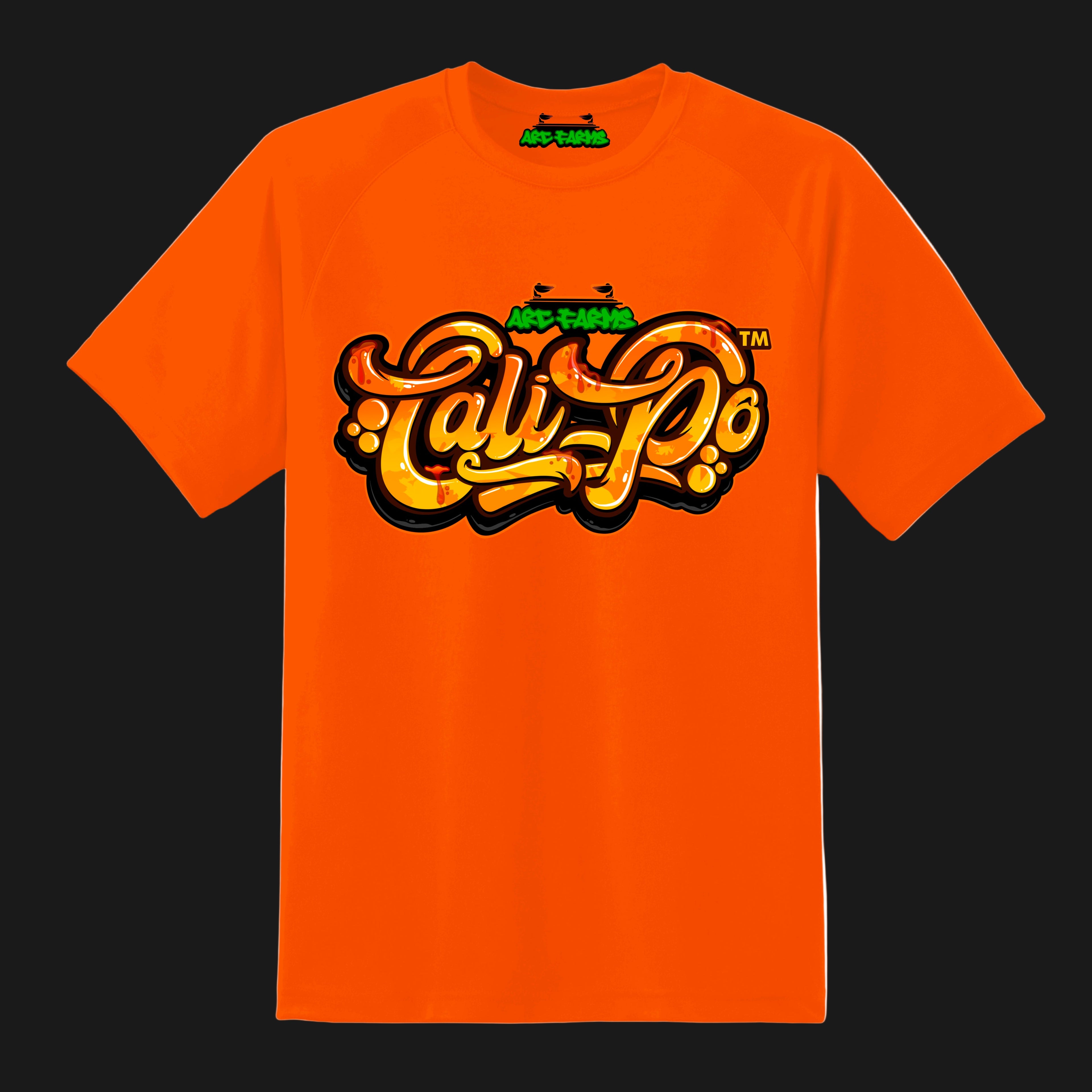 Cali-Po Orange T-Shirt - Orange Logo